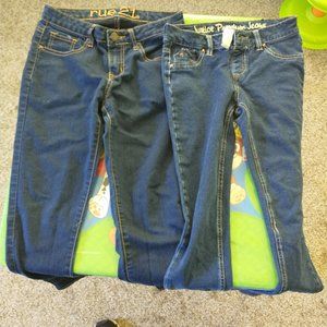 Girls Justice Premium Jeggings (size 12r) Rue 21 (size 1/2r)